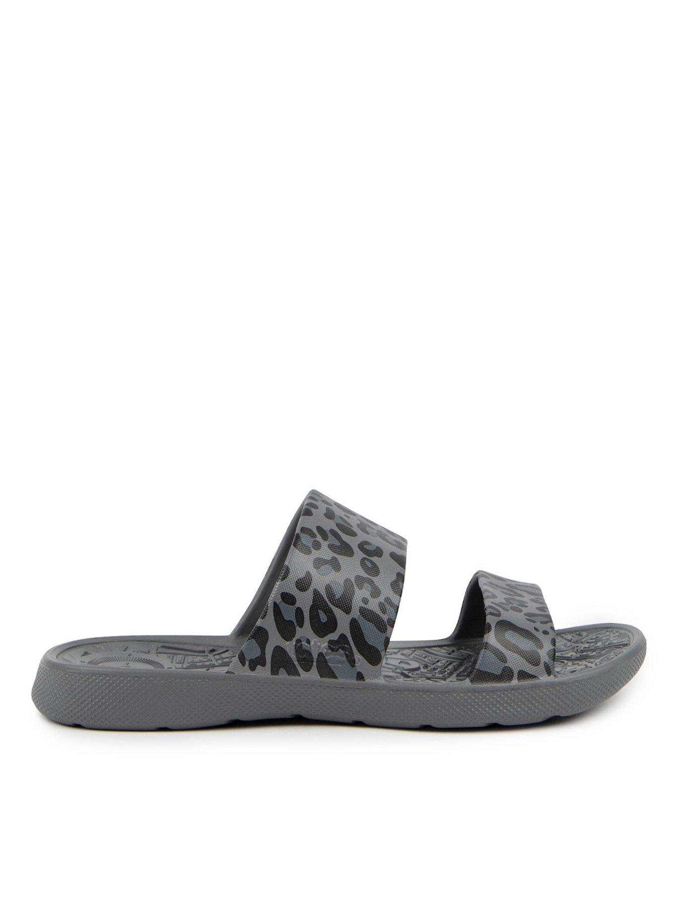  image of totes-ladies-solbounce-double-strap-sandalnbsp-nbspprint