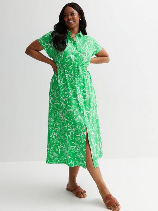 front image of new-look-curves-tropical-midi-shirt-dress8-print
