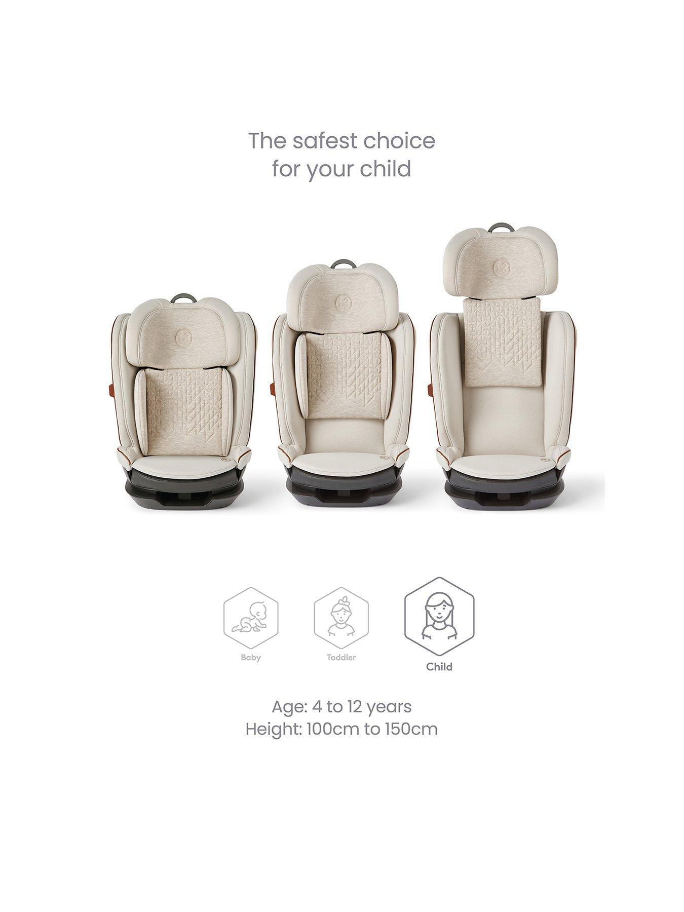 Silver Cross Discover i Size Car Seat 4 12 yrs Almond littlewoods