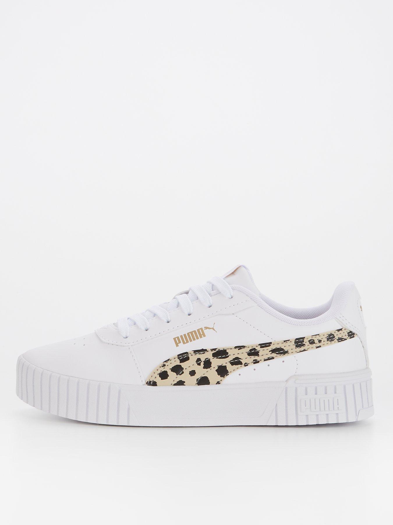 Junior white cheap puma trainers