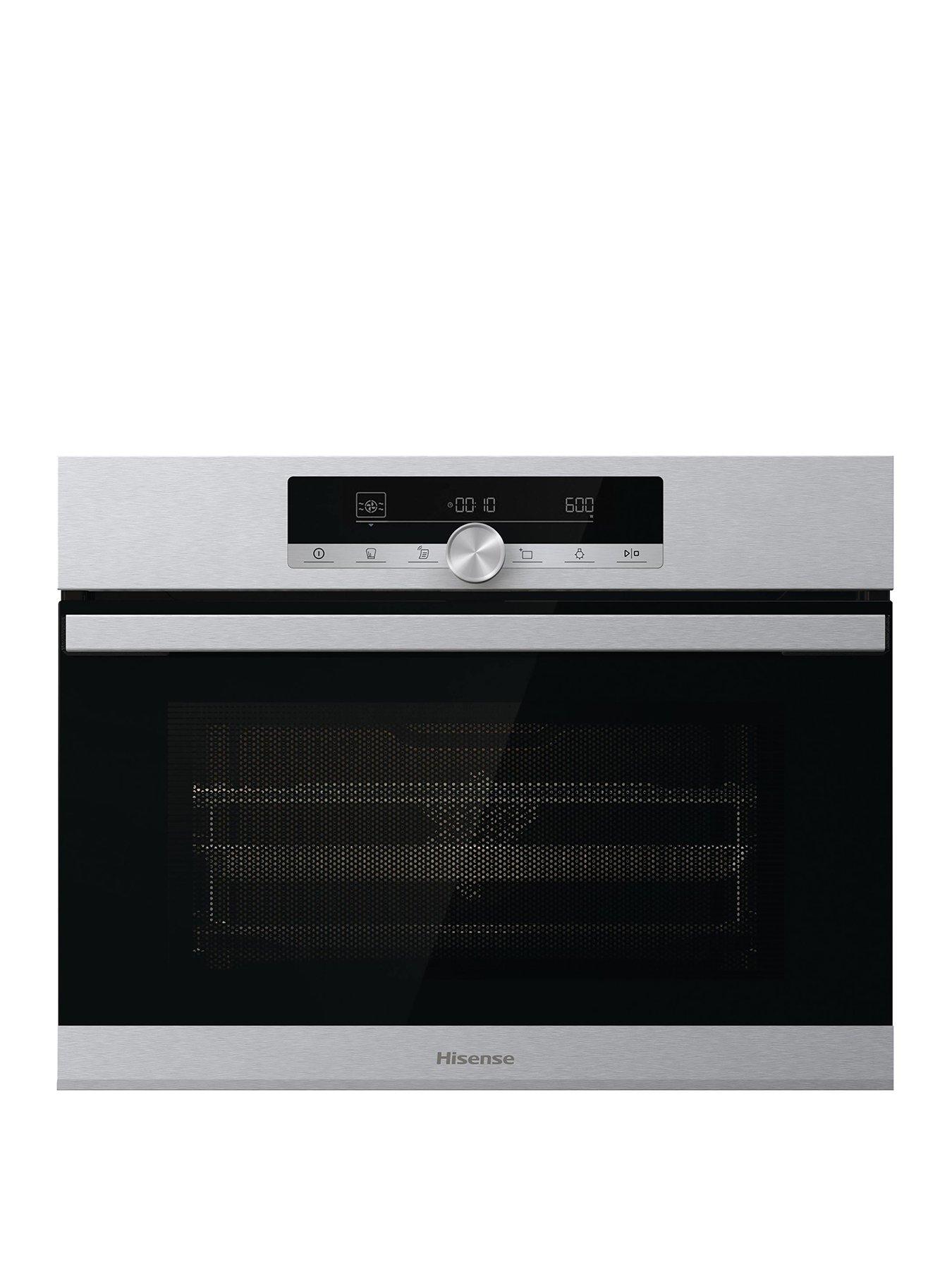 Hisense BIM44321AX Built In Compact Electric Single Oven with Microwave