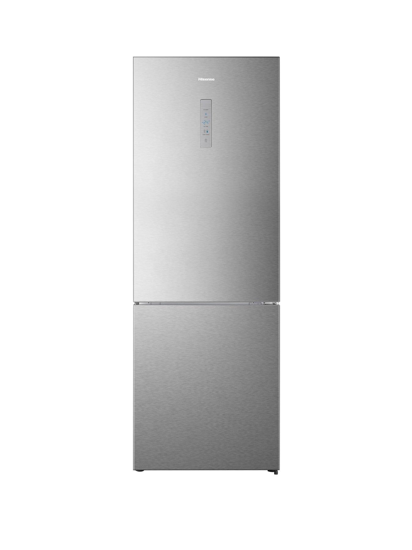 hisense-rb645n4bie-6040-704cm-widenbspfrost-free-fridge-freezer-stainless-steel