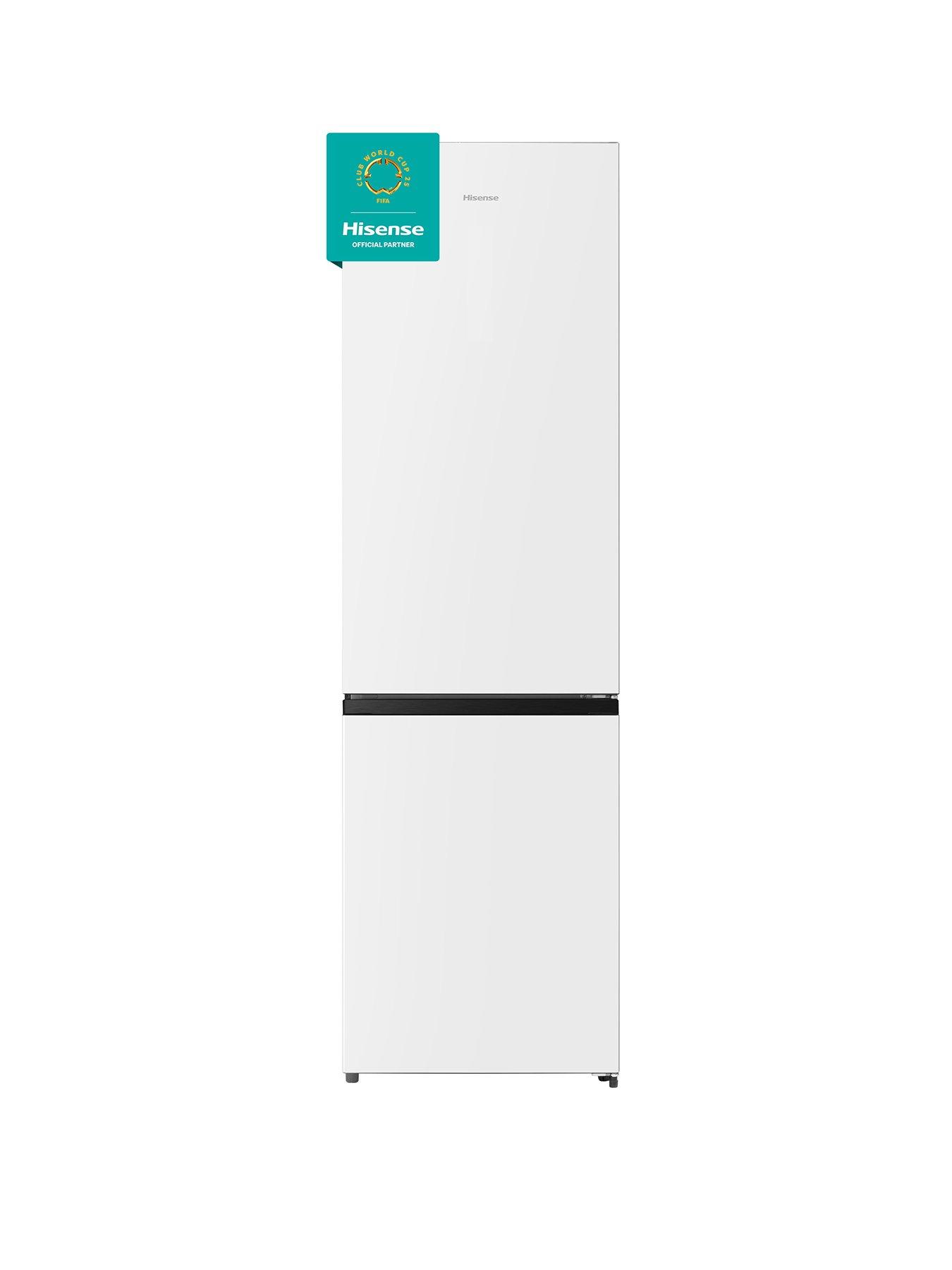 undefined RB435N4BWE 60cm Wide 70/30 Frost-Free Fridge Freezer - White