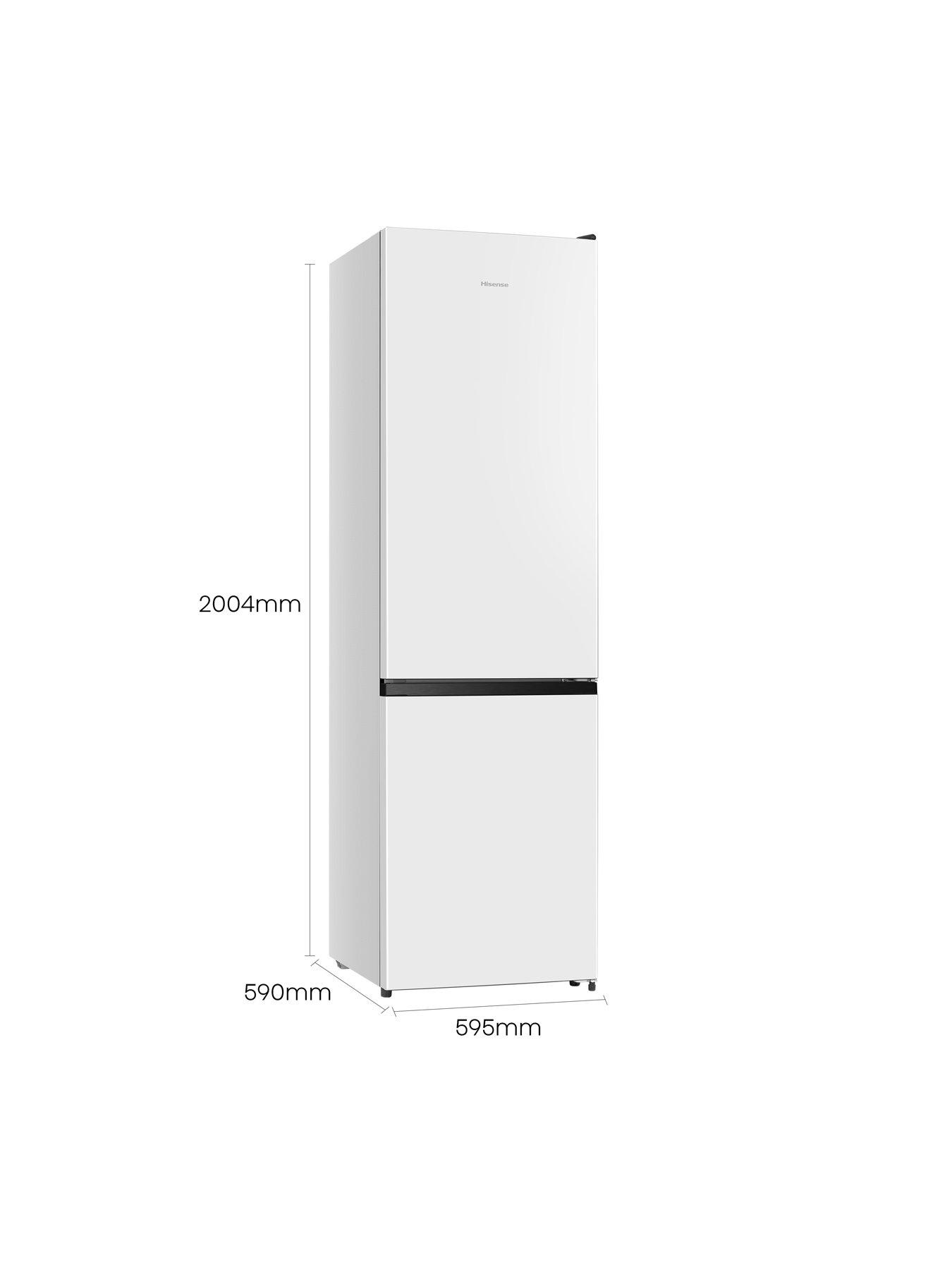  image of hisense-rb435n4bwe-60cm-widenbsp7030-frost-free-fridge-freezer-white