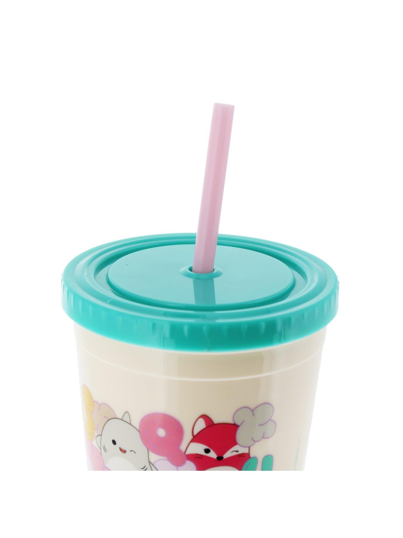 Squishmallows Beaker & Straw