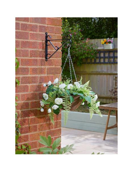 smart-garden-faux-white-rose-hanging-basket