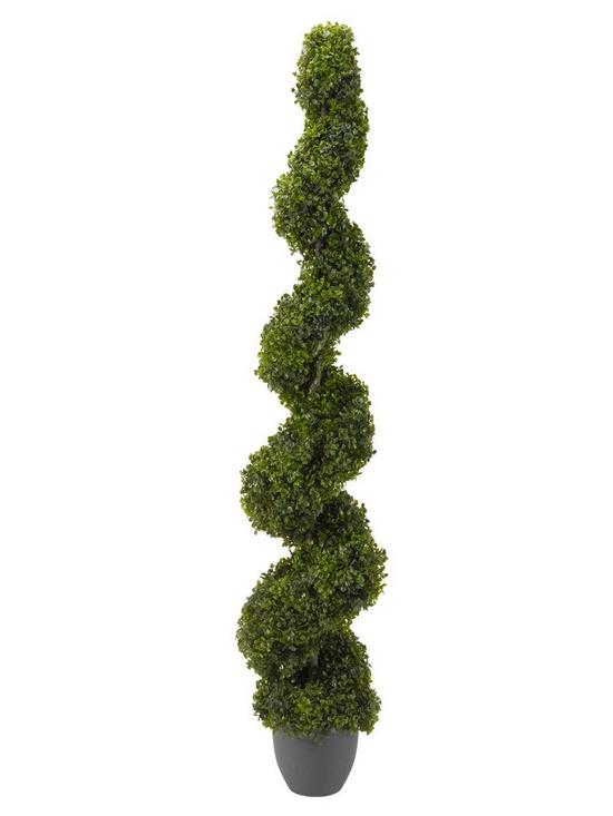 stillFront image of smart-garden-faux-topiary-twirl-plant-120cm