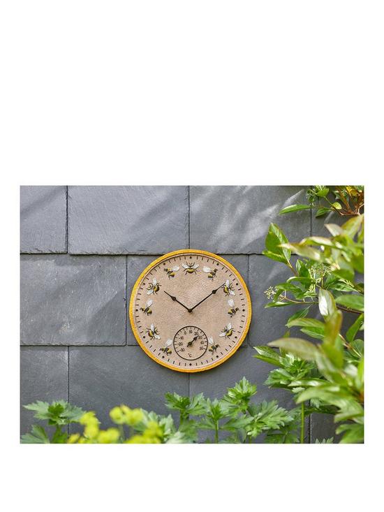 front image of smart-garden-beez-indoor-outdoor-clock-12