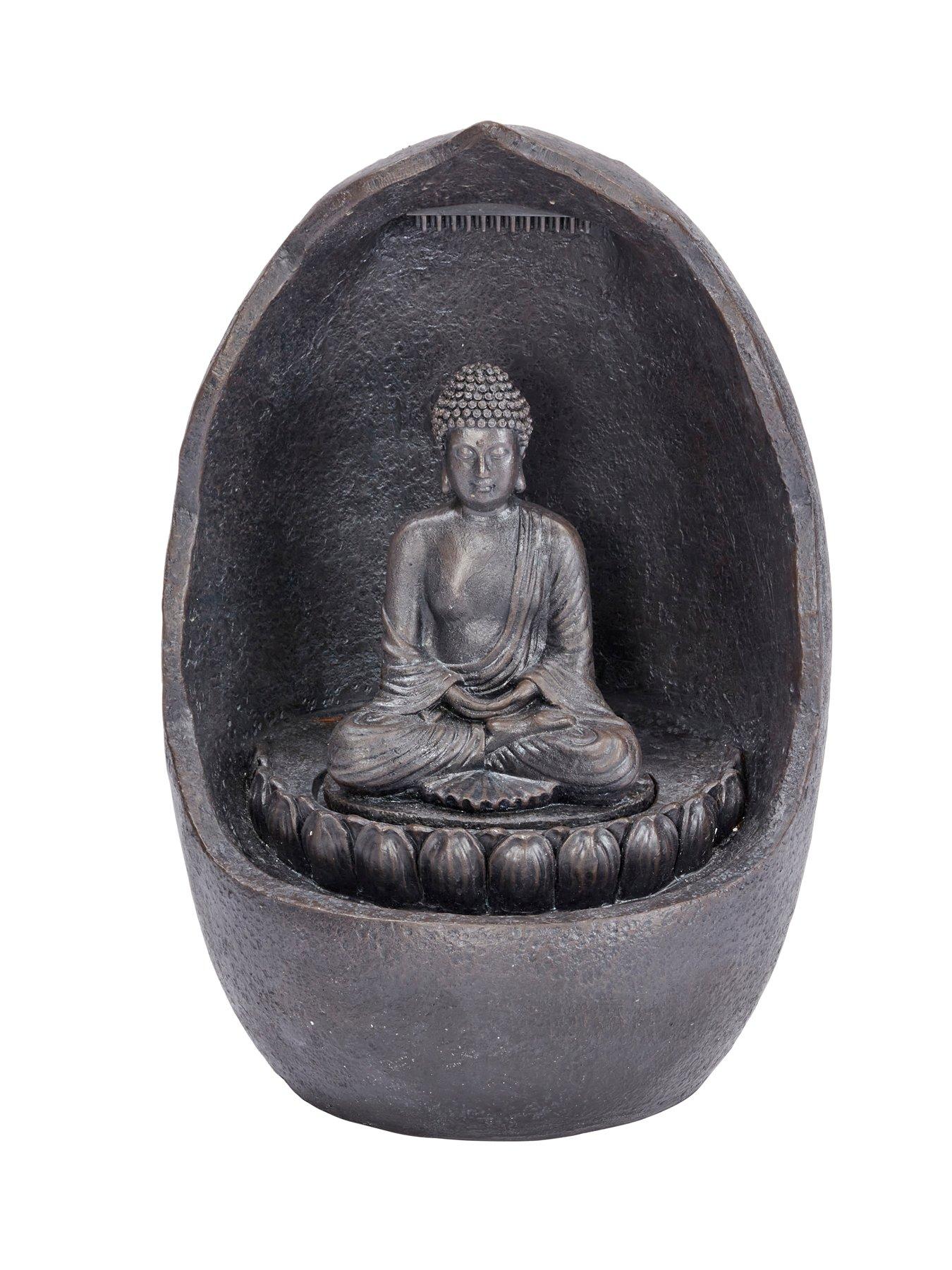 Image 2 of 3 of Smart Solar Buddha Solar Water Feature