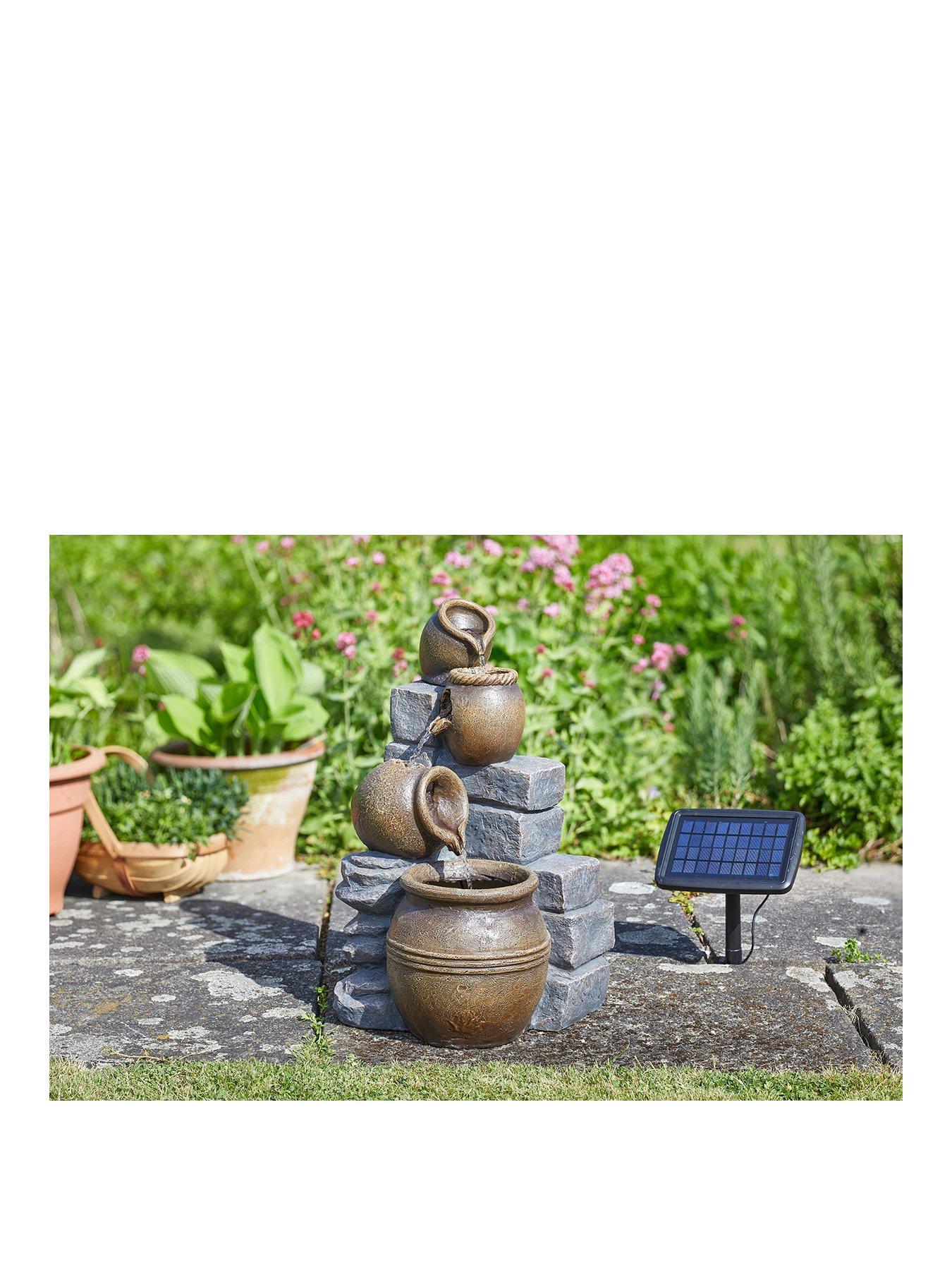 Smart Solar Pot Falls Solar Water Feature