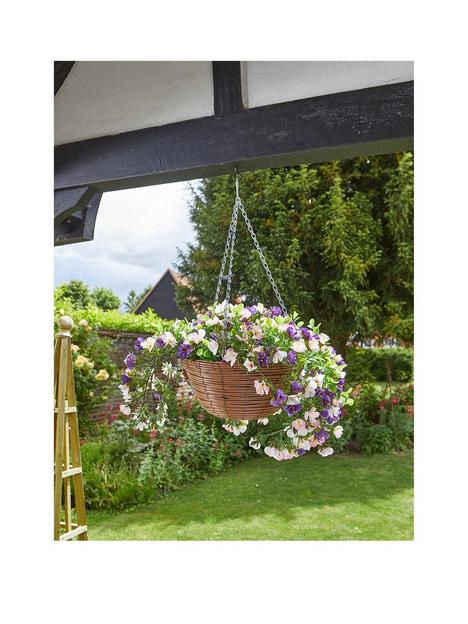 smart-garden-faux-petunia-hanging-basket