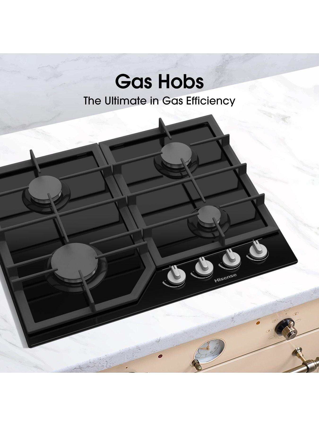 stillFront image of hisense-gg643b-4-burner-gas-hob-in-black-glass-top