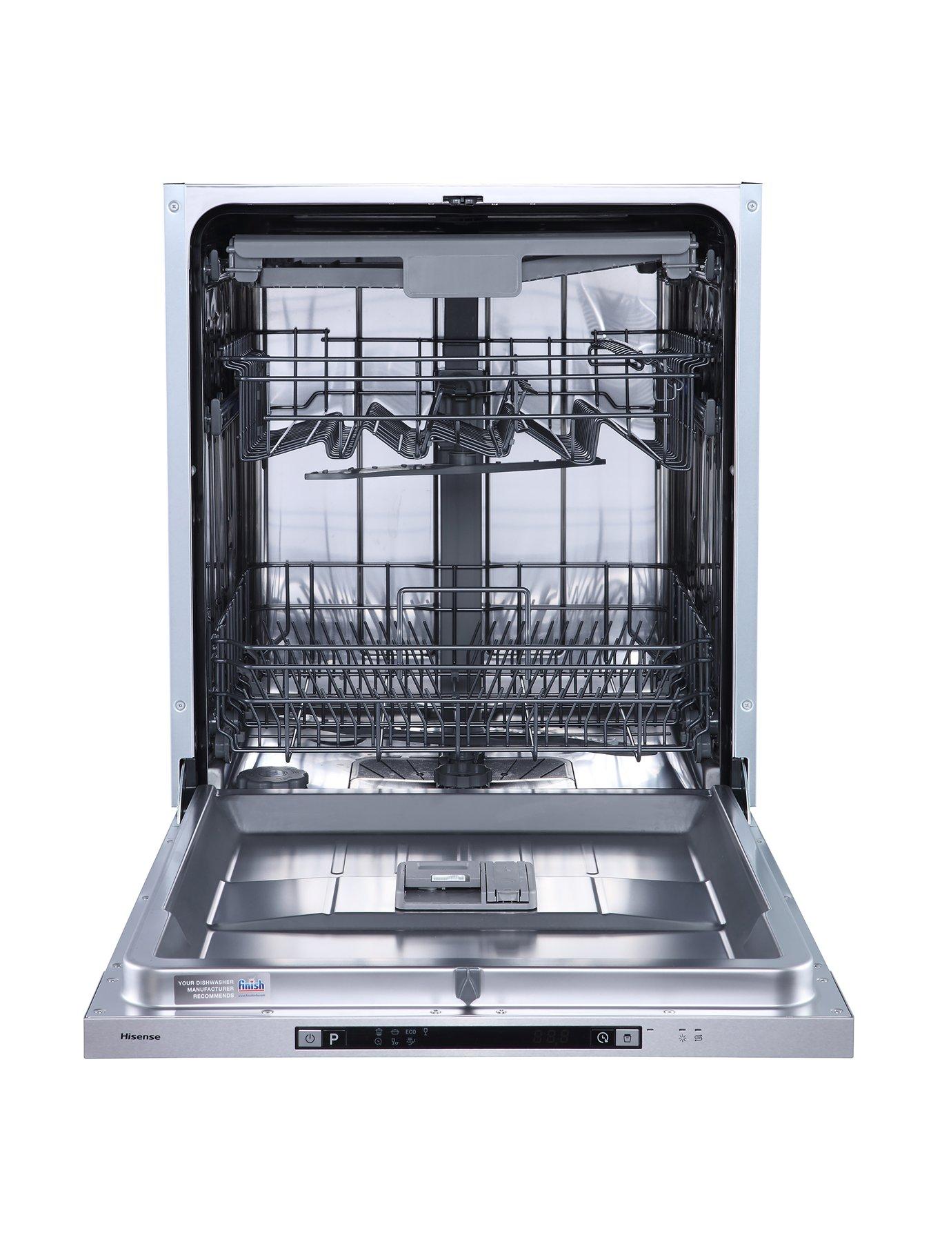  image of hisense-hv623d15uk-full-size-fully-integrated-30-minute-quick-wash-14-place-dishwasher