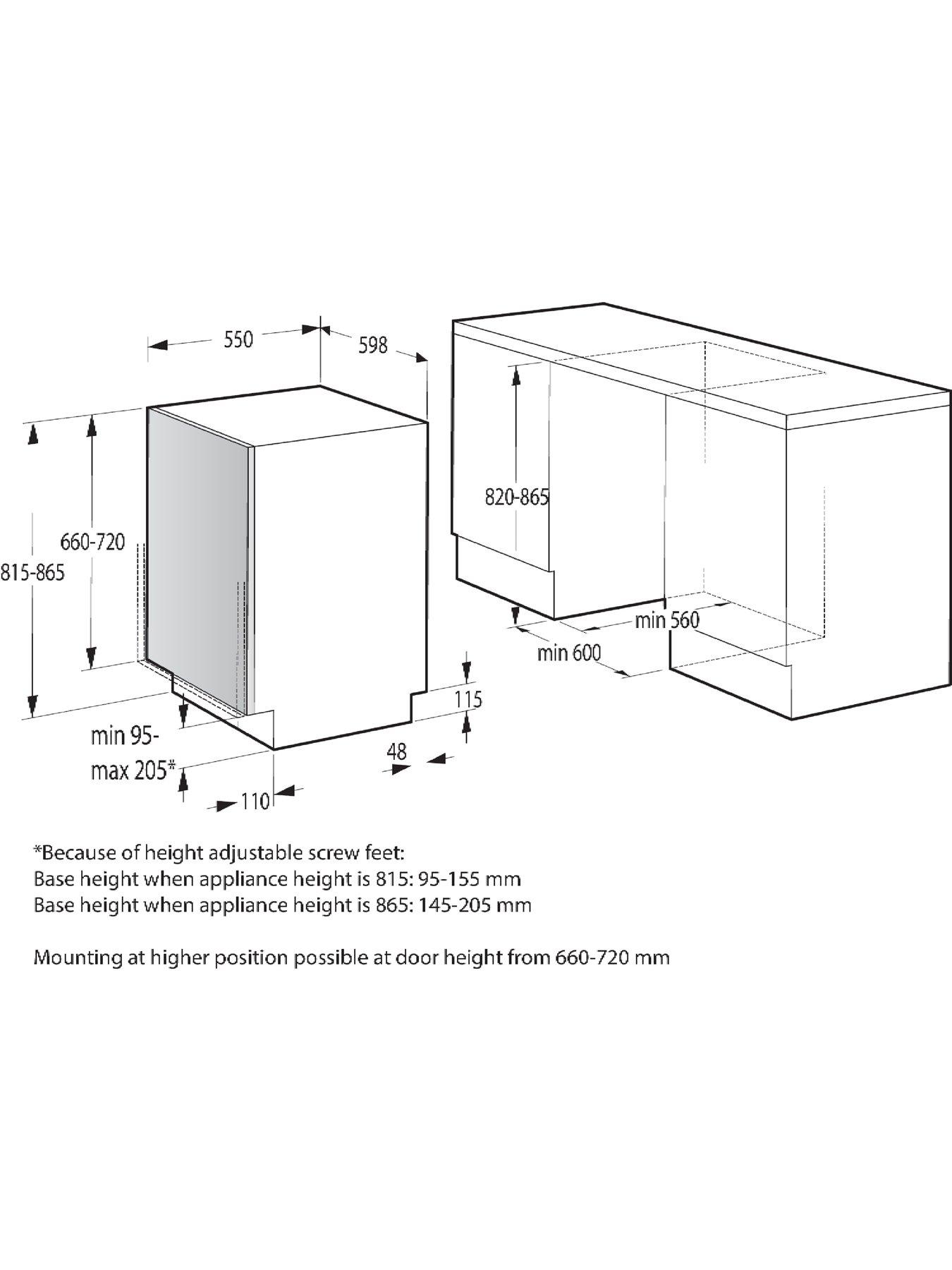  image of hisense-hv623d15uk-full-size-fully-integrated-30-minute-quick-wash-14-place-dishwasher