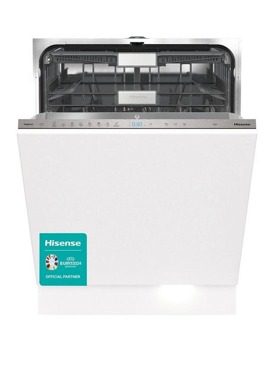 front image of hisense-hv673c61uk-fullsize-16-placenbspfully-integrated-dishwasher