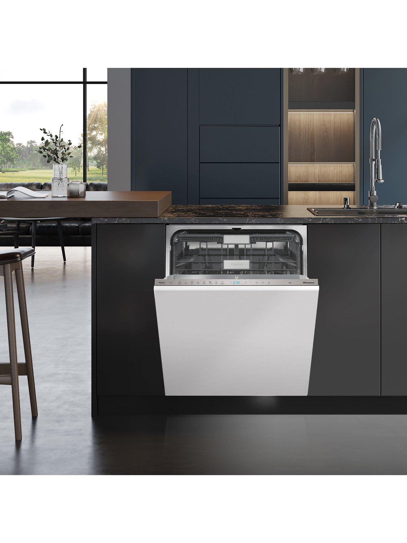  image of hisense-hv673c61uk-fullsize-16-placenbspfully-integrated-dishwasher