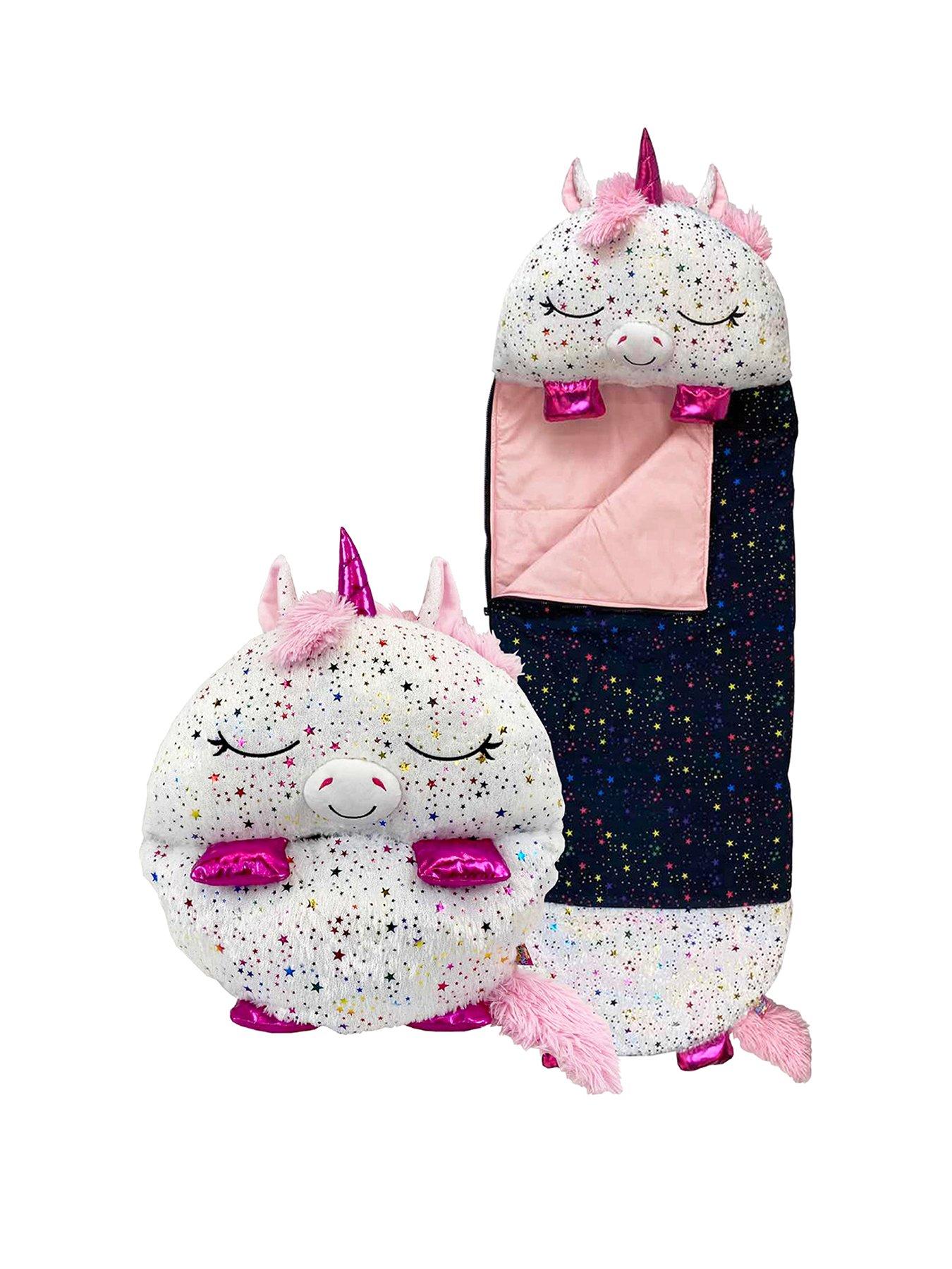 Happy Nappers Shimmer Unicorn Sleeping Bag Large Littlewoods - Main Image