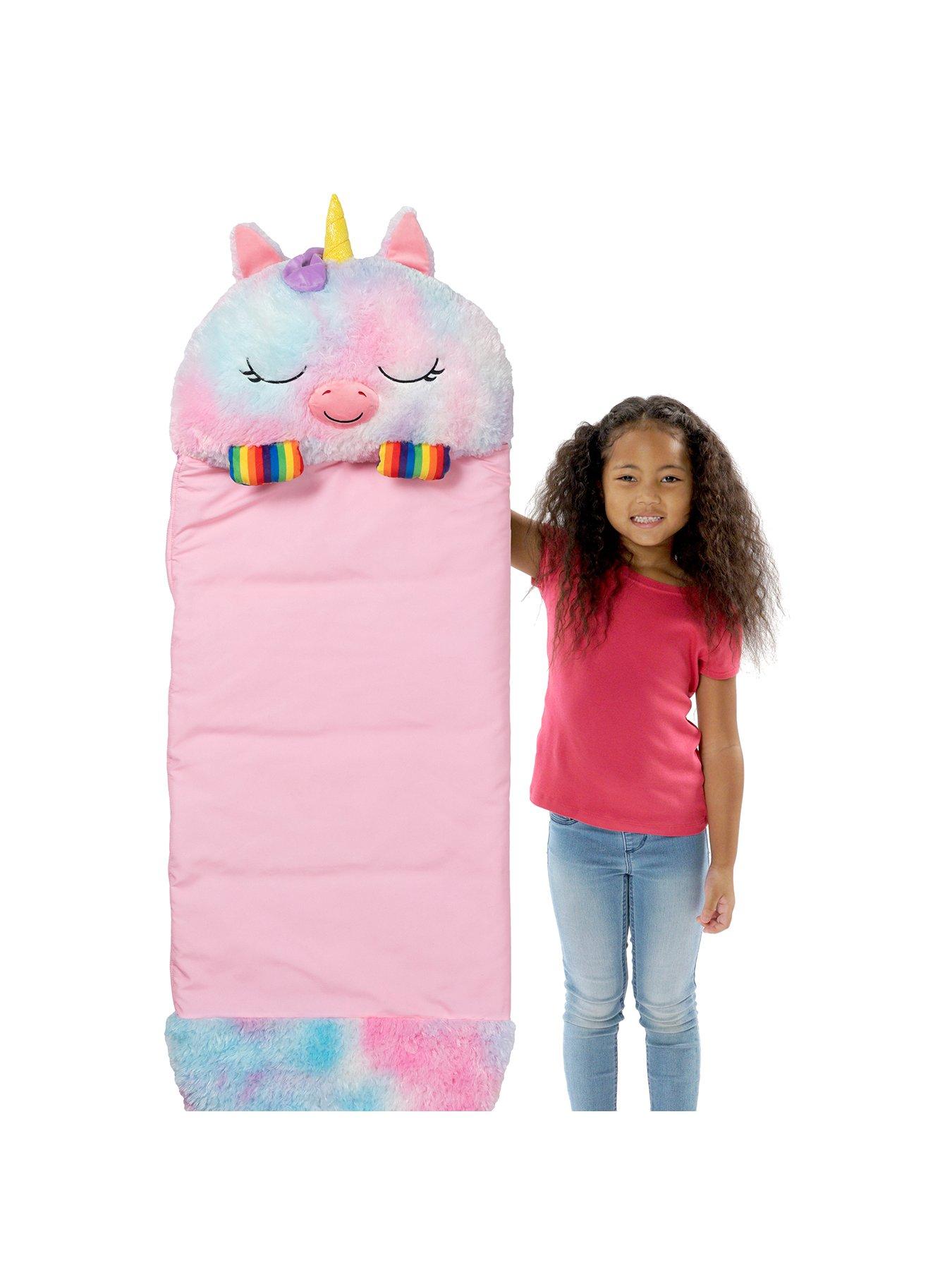 a rain bow slppeing bag for kidsin a Bollepo: Glowing Sleeping It is recommended to use mild detergent only and avoid bleach Happy Nappers Rainbow Unicorn Sleeping