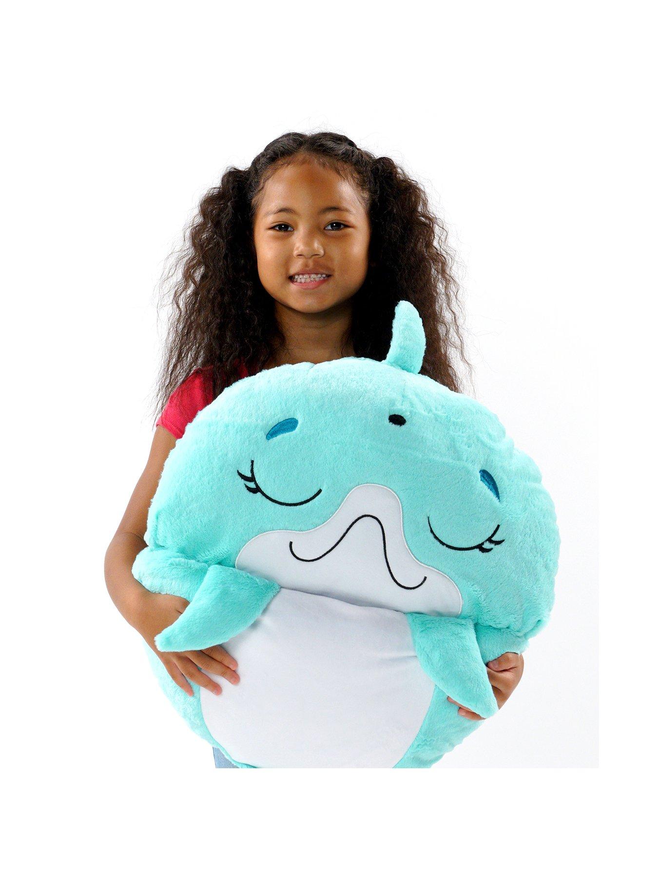  image of happy-nappers-blue-disco-dolphin-sleeping-bag--nbspmedium