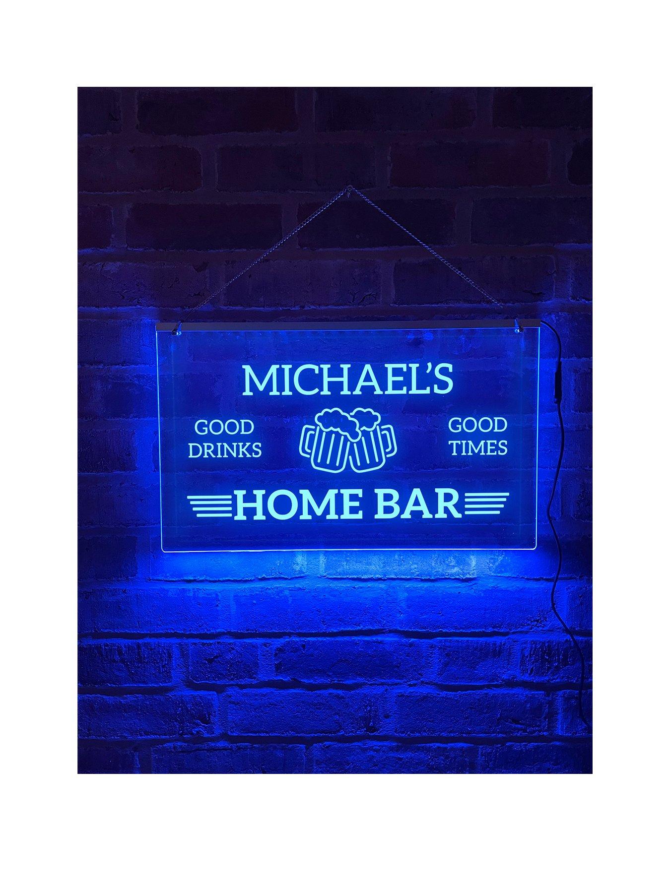 undefined Personalised LED Illuminated Bar Sign
