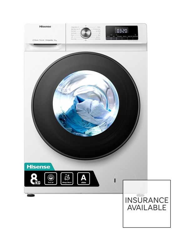 front image of hisense-wfqa8014evjm-8-kg-1400-rpm-spin-washing-machine-white