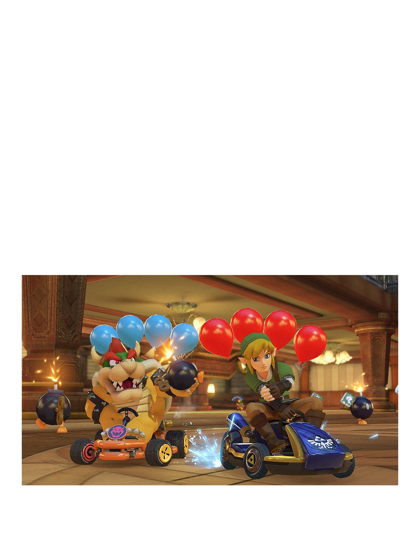 Image 3 of 7 of Nintendo Switch Neon Console with Mario Kart 8 &amp;&nbsp;New Super Mario Bros U Deluxe