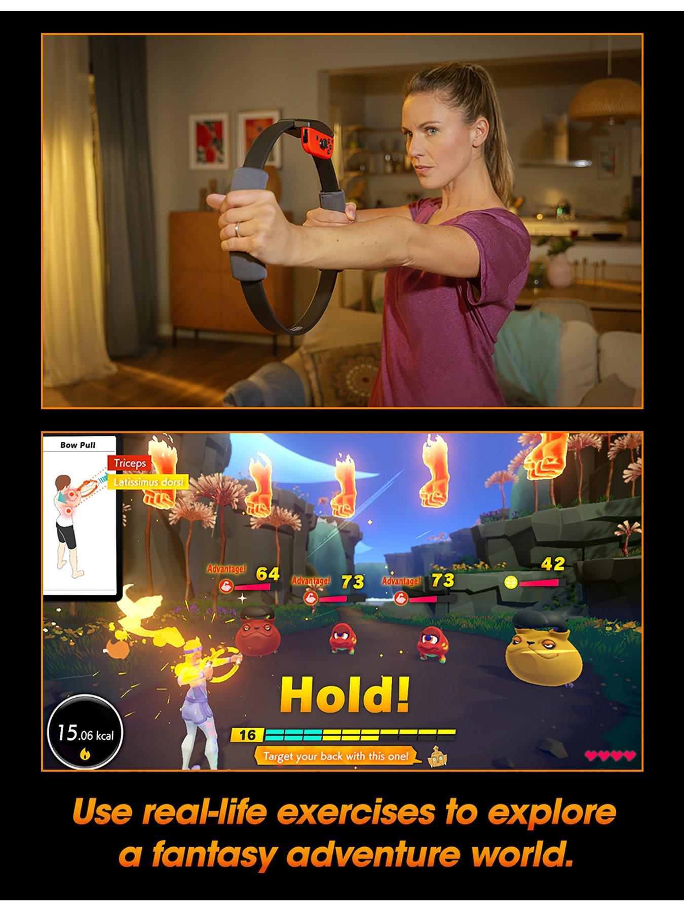  image of nintendo-switch-neon-console-with-sports-amp-ring-fit-adventure