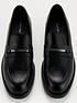  image of calvin-klein-leather-rubber-sole-leather-loafer-black