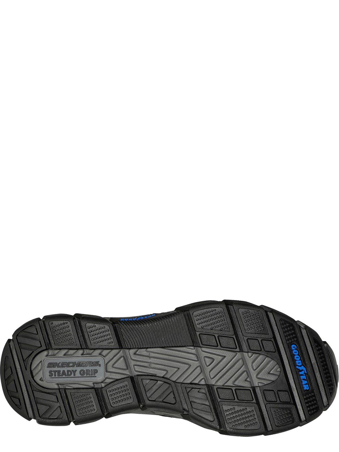 Image 4 of 4 of Skechers Respected Elgin Slip On Trainer - Black