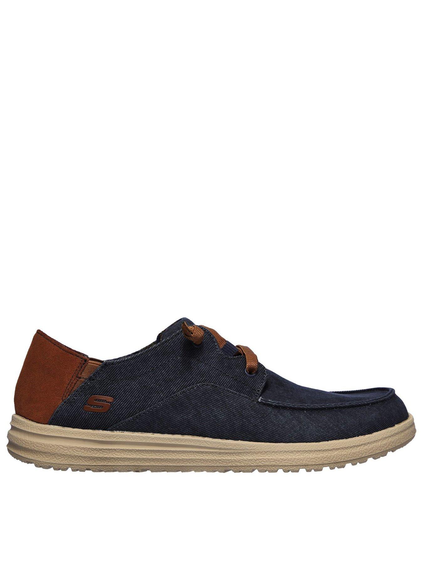 Air-cooled Goga Mat Arch Streetwear Casual Shoe - Navy