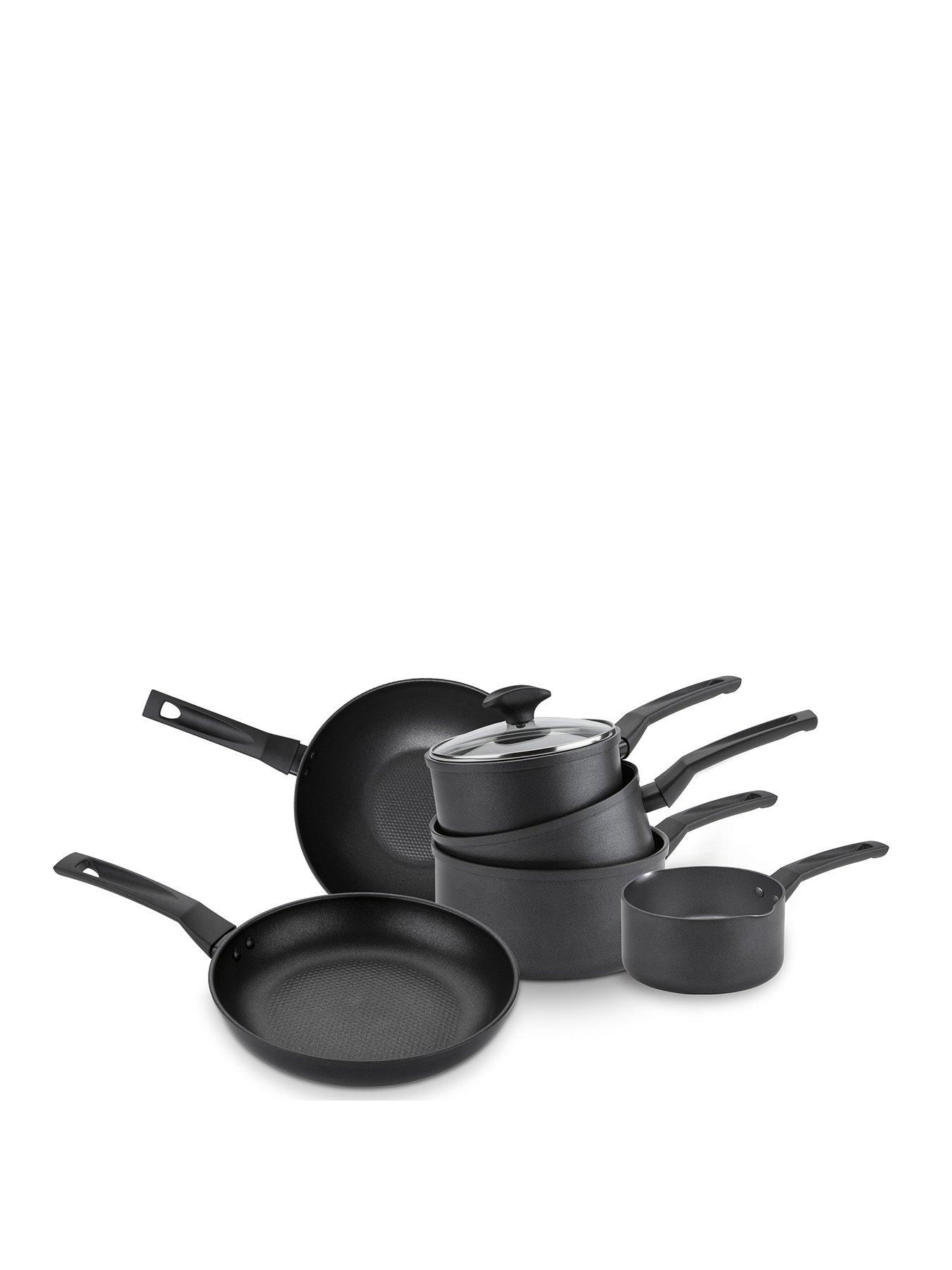 undefined 9x tougher Easy Release Non Stick Induction 6 Piece Saucepan, Frying pan and Stirfry 6 piece set