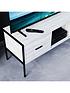  image of vida-designs-brooklyn-2-drawer-tv-unit-fits-up-to-5060-inch-tv-grey-oak