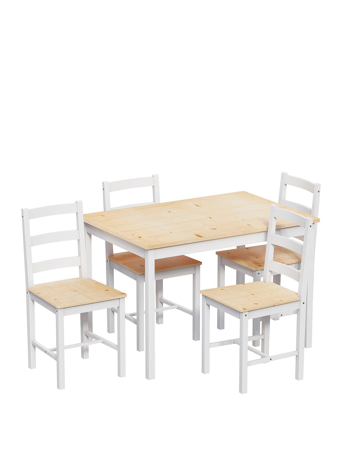 Image 2 of 6 of Vida Designs Yorkshire 4 Seater Dining Set