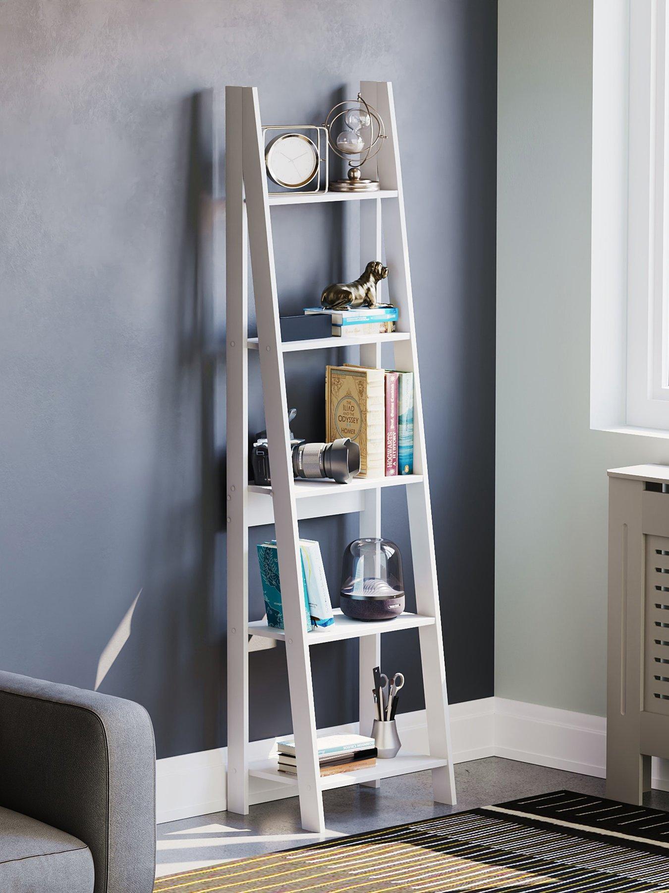 Free standing deals ladder bookshelf