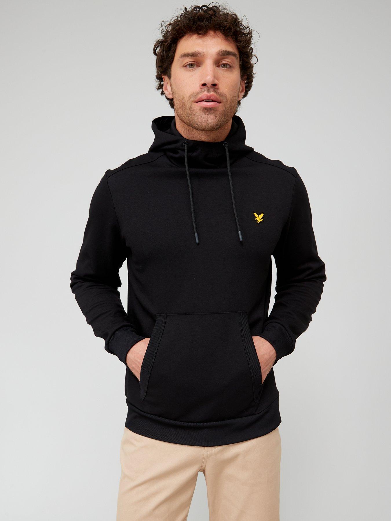 Lyle and scott online hoodie black