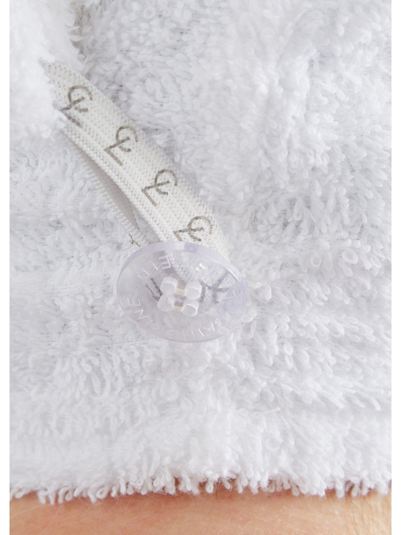 Image 3 of 4 of Catherine Lansfield Set of 2 Quick Dry Hair Towel