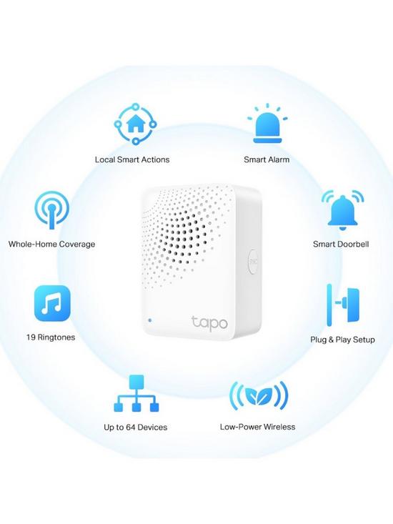 stillFront image of tp-link-tapo-h100-smart-iot-hub-with-chime