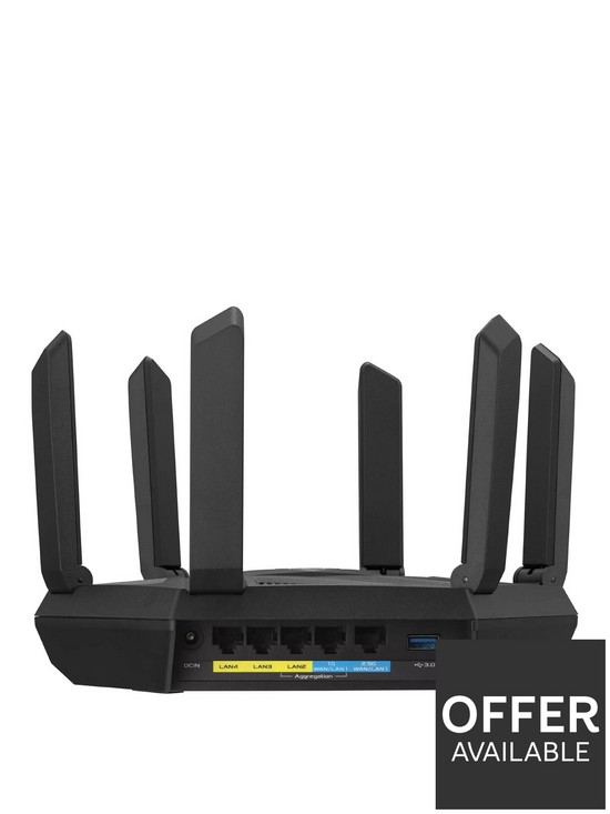 stillFront image of asus-rt-axe7800-tri-band-wifi-6e-router