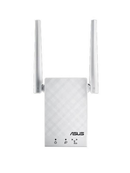 front image of asus-rp-ax56-ax1800-dual-band-wifi-6-80211ax-range-extender-aimesh-extender