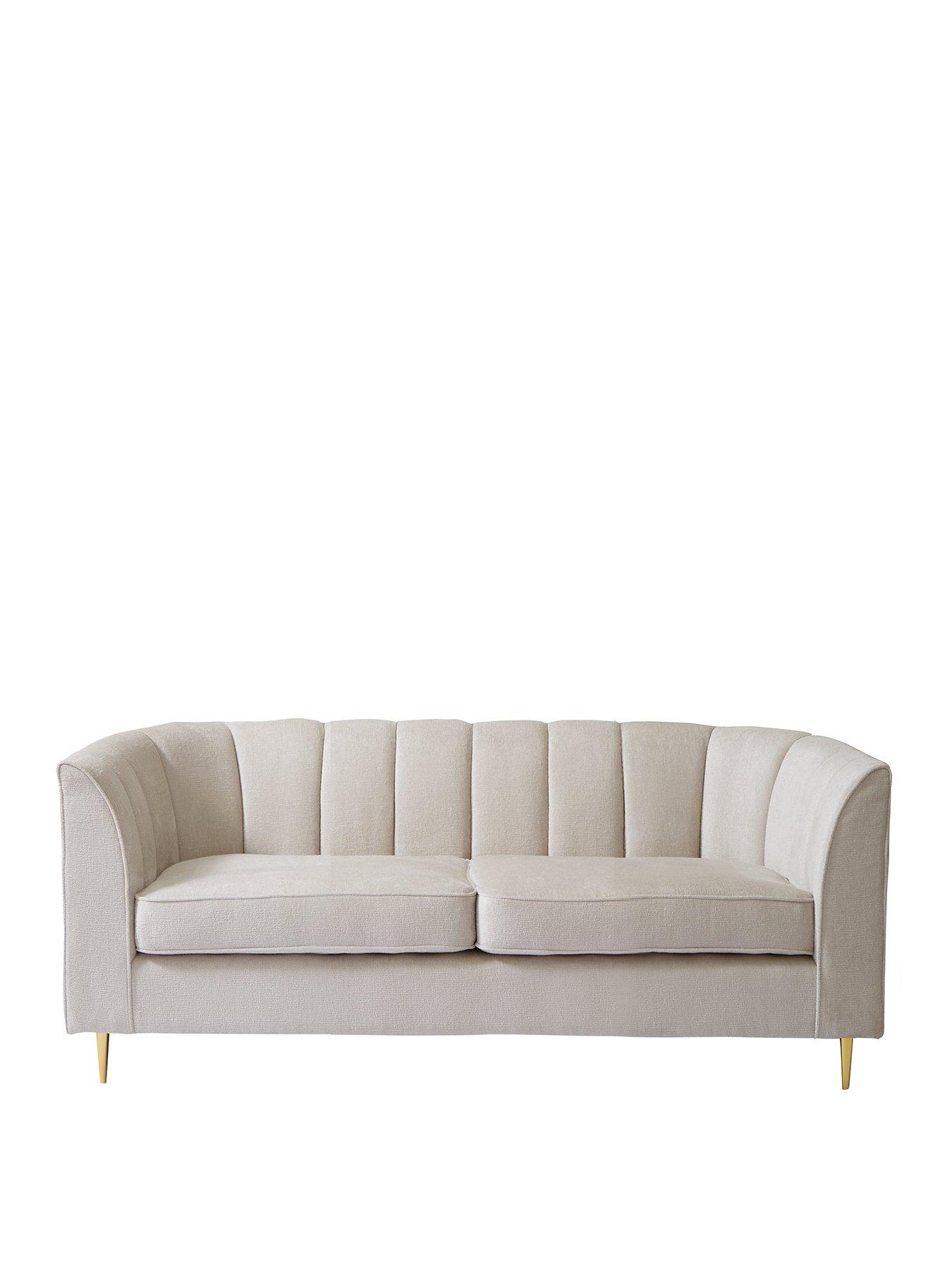Image 2 of 6 of The Very Collection Guild Fabric&nbsp;2 Seater Sofa - Ivory - FSC&reg; Certified