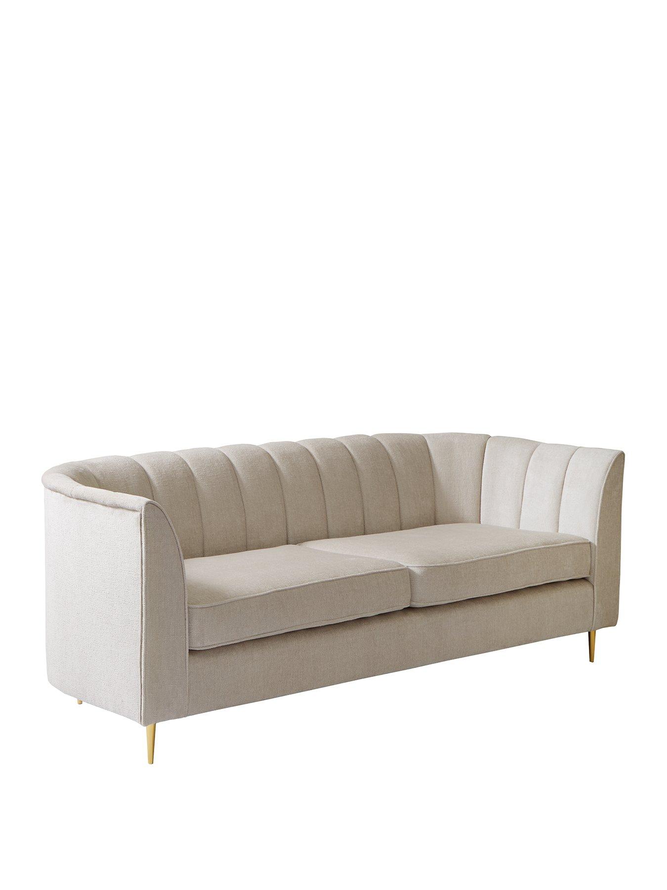 Image 3 of 6 of The Very Collection Guild Fabric&nbsp;2 Seater Sofa - Ivory - FSC&reg; Certified