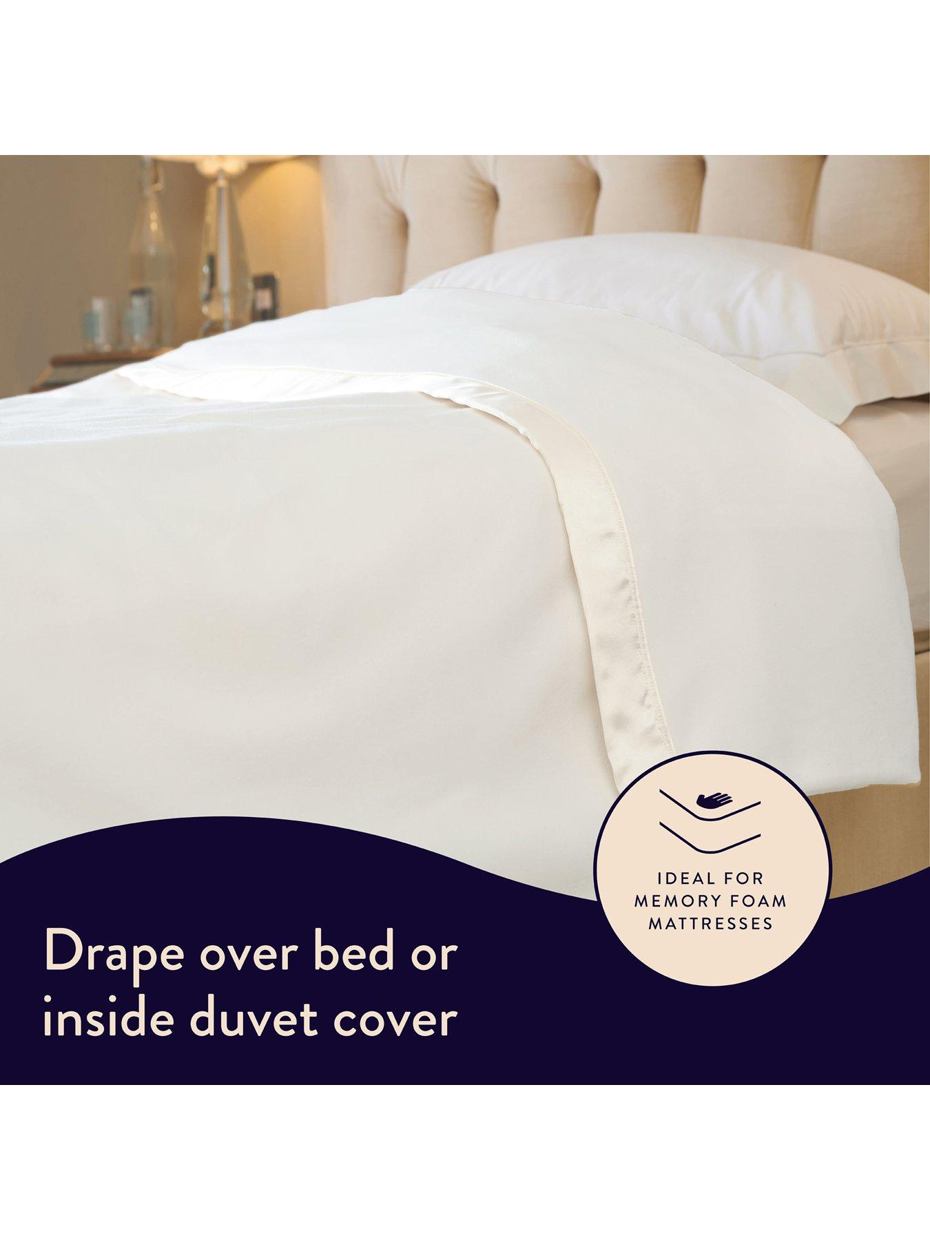  image of dreamland-peaceful-dreams-electric-overblanket-white