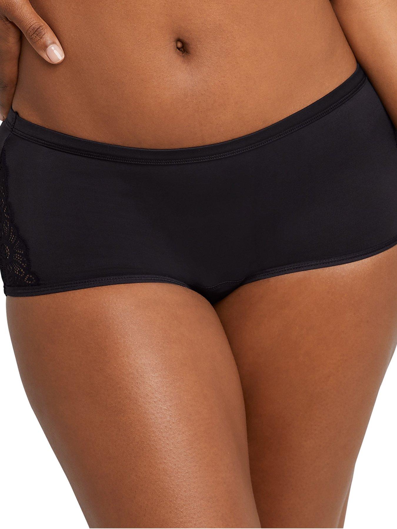  image of maidenform-period-panties-hipster-black