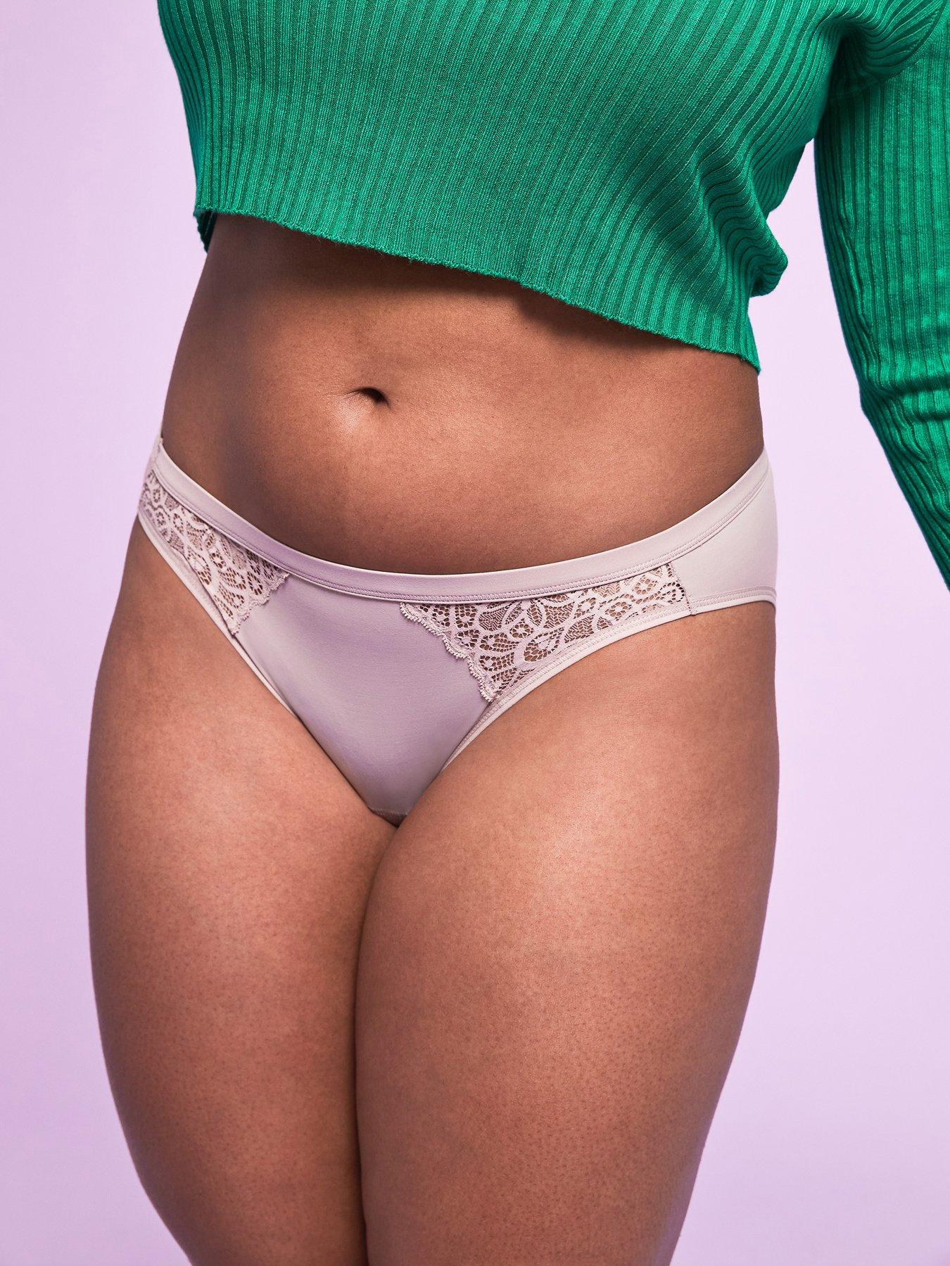 undefined Support Period Panties Bikini - Natural
