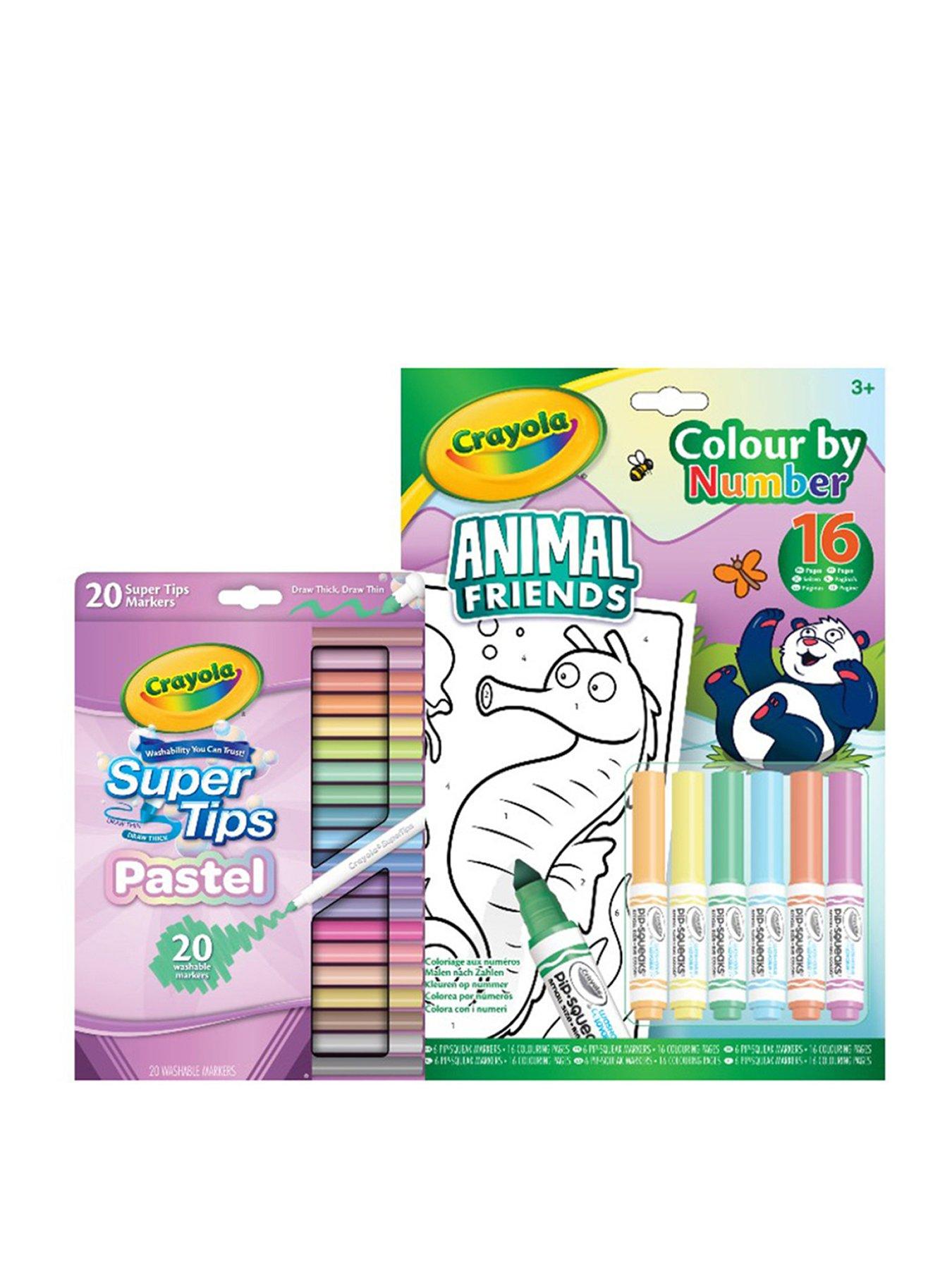  image of crayola-pastel-colouring-bundle