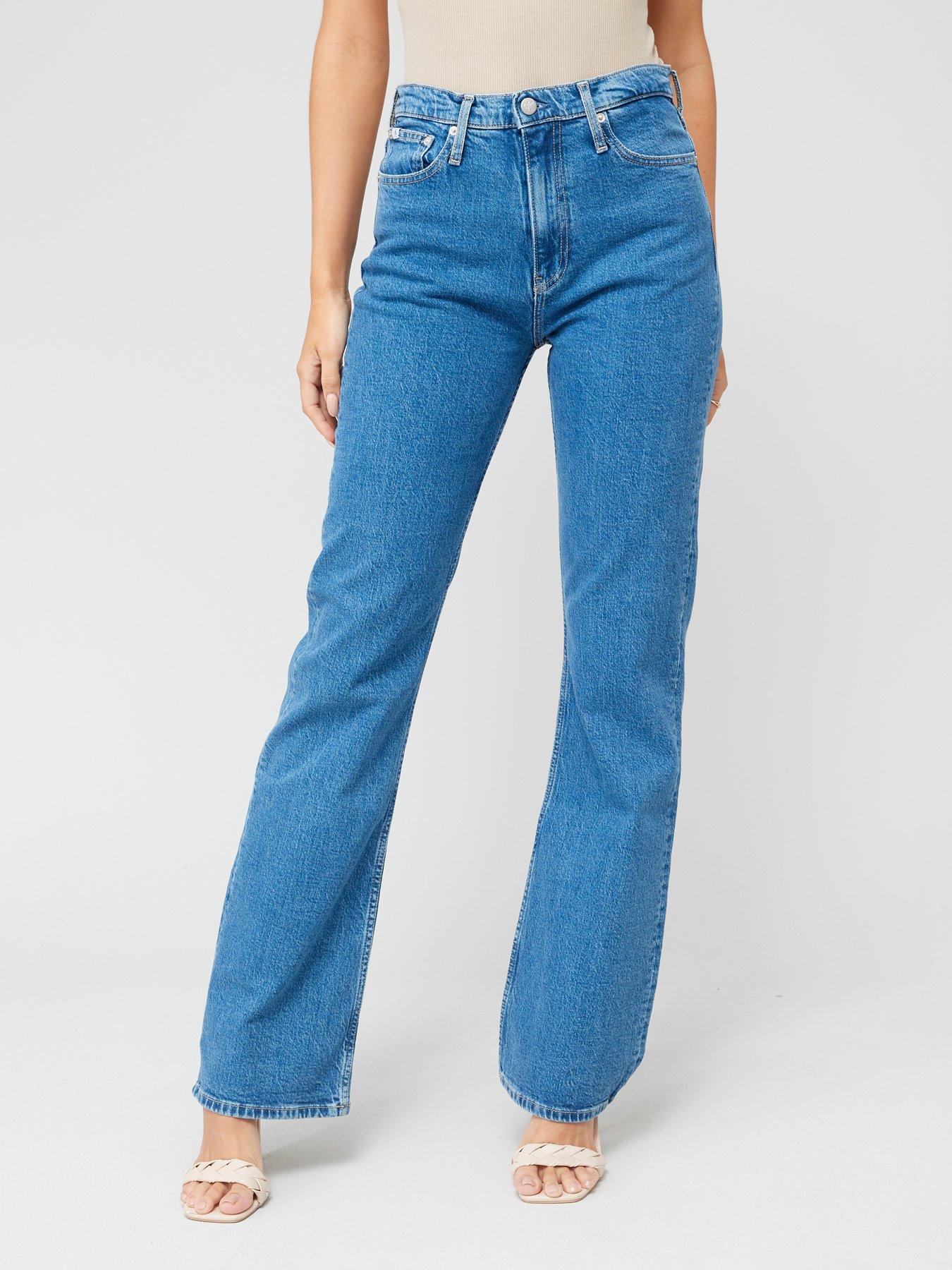 River Island High Waisted Jeggings - Blue