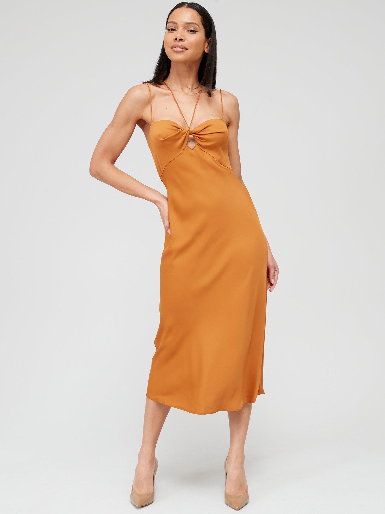 Calvin klein deals slip dress