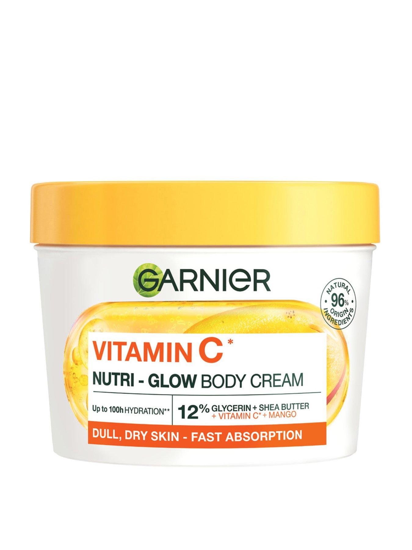 Garnier Vitamin C* Nutri - Glow Body Cream with Mango