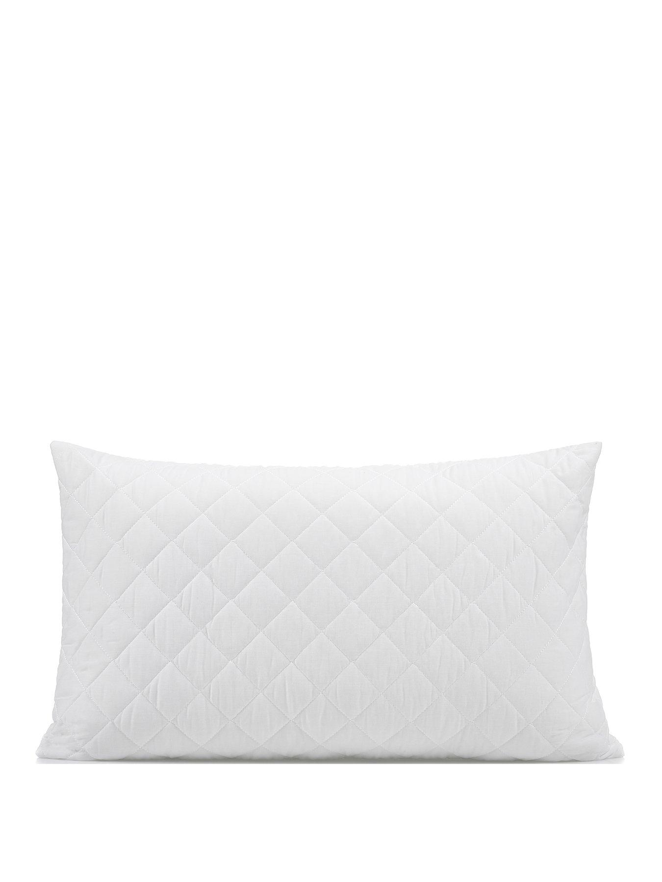 undefined Hollowfibre Pillow Protector Pair - White