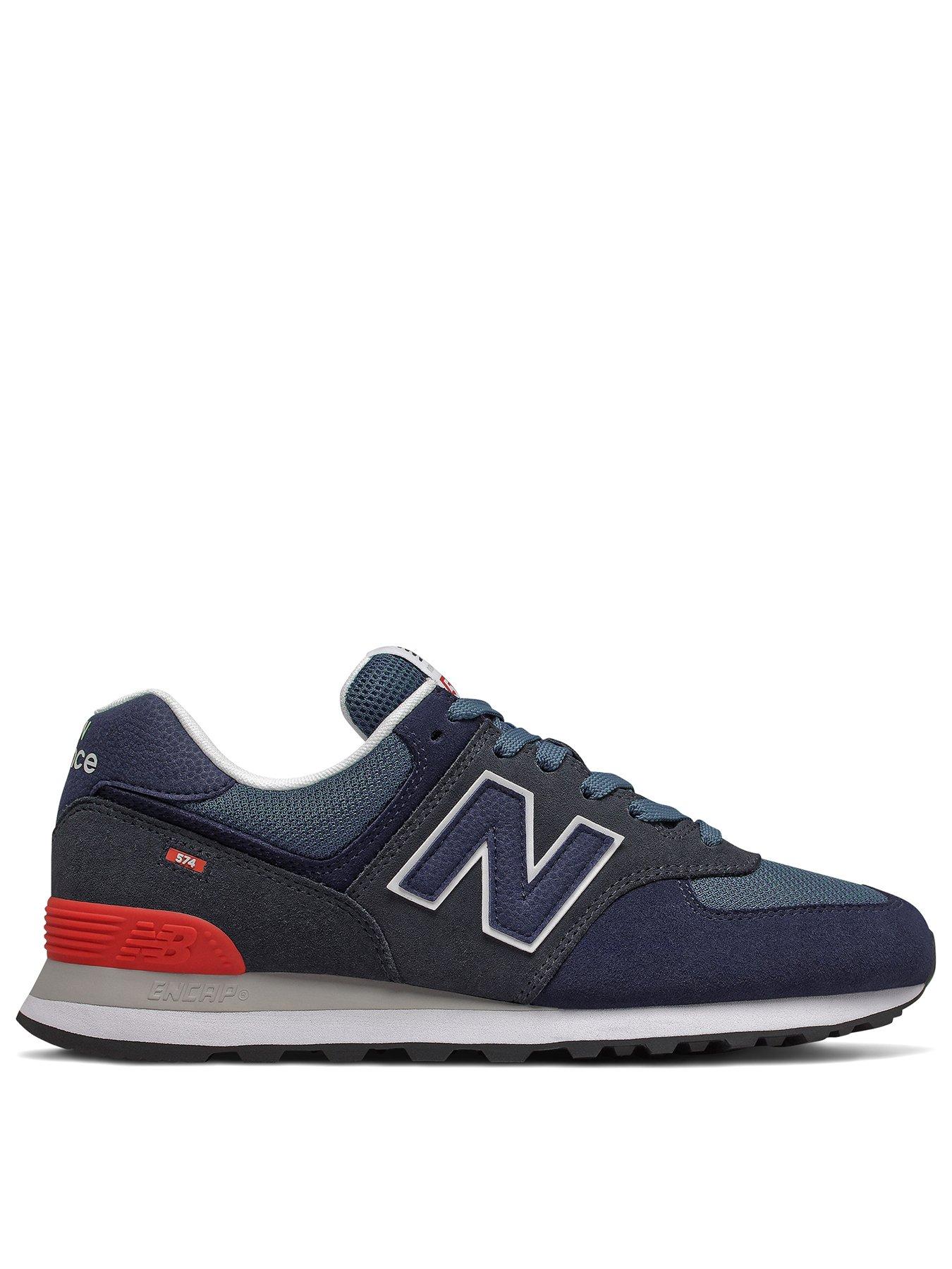 New Balance 574 Trainers Navy littlewoods